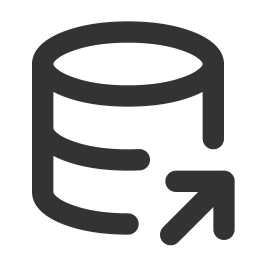 иконка database share, database, база данных, share,