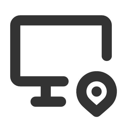 иконка device desktop pin, device, desktop, рабочий стол, pin, кнопка,