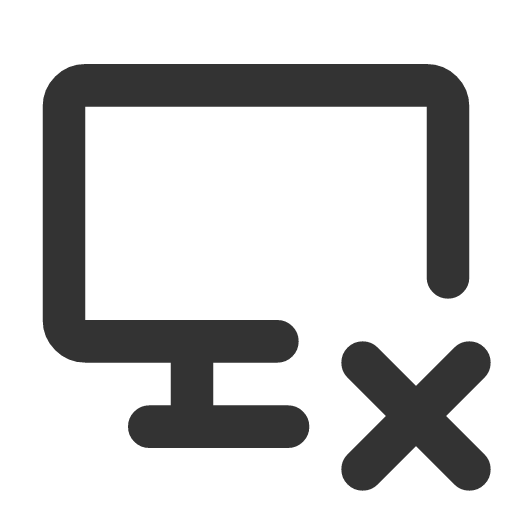 иконка device desktop x, device, desktop, рабочий стол,