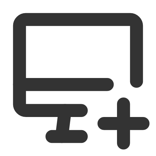 иконка device imac plus, device, imac, монитор, plus, плюс,