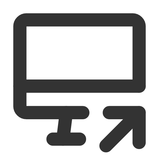 иконка device imac share, device, imac, монитор, share,