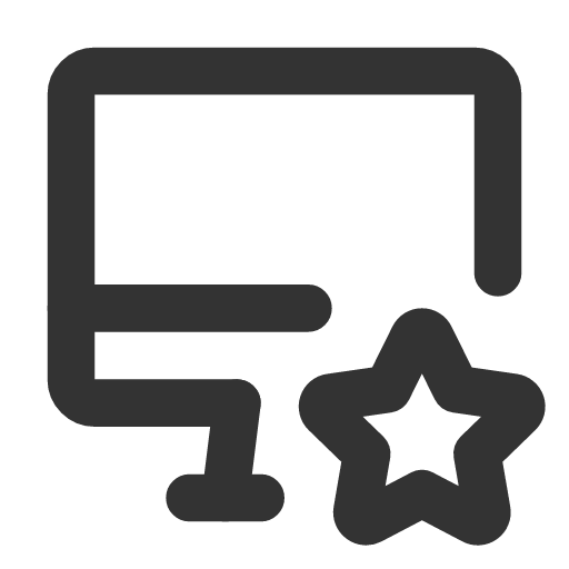 иконка device imac star, device, imac, монитор, star, звезда,