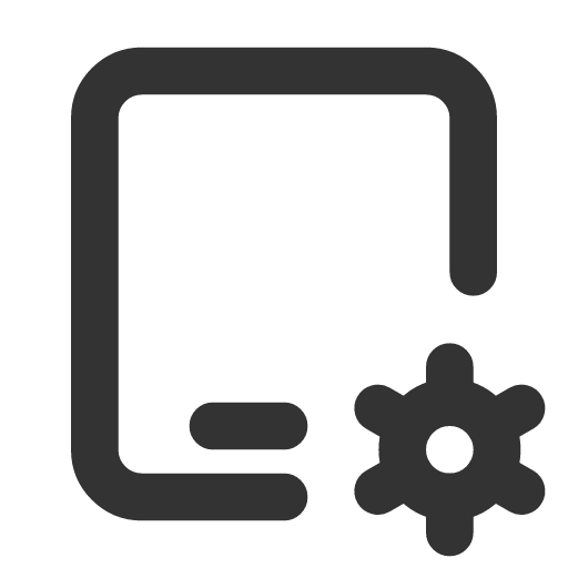 иконка device ipad cog, device, ipad, планшет, cog,