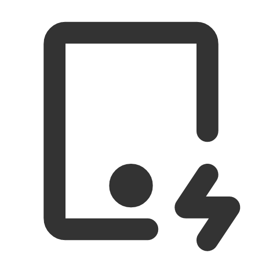иконка device tablet bolt, device, tablet, планшет, bolt, напряжение,