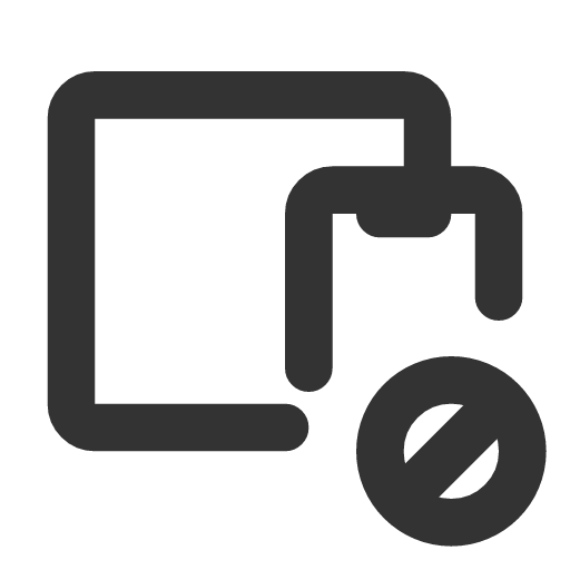 иконка devices cancel, devices, девайсы, cancel, отмена,