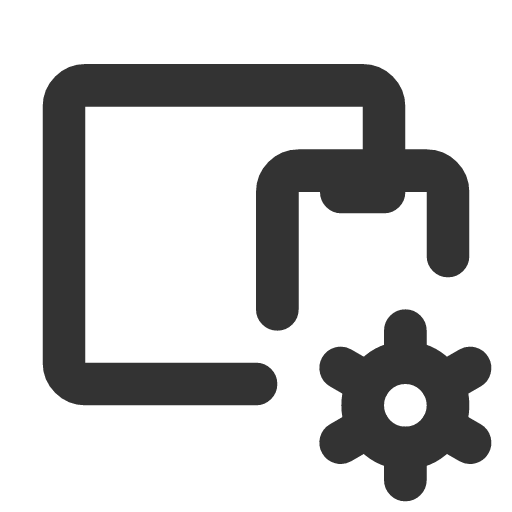 иконка devices cog, devices, девайсы, cog,