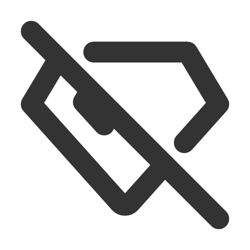 иконка diamond off, diamond, бриллиант, off,