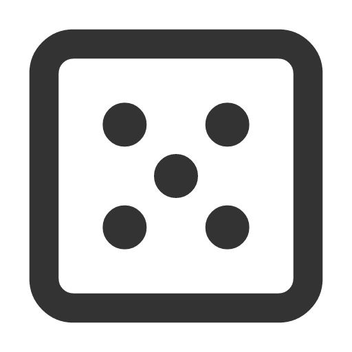 иконка dice 5, dice, игральная кость,