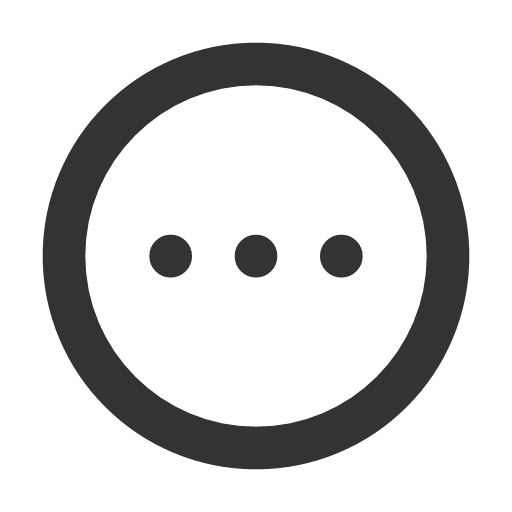 иконка dots circle horizontal, dots, circle, horizontal, документ,