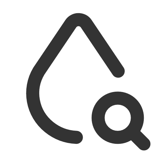 иконка droplet search, droplet, search, поиск,