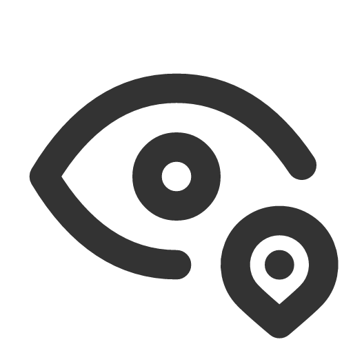 иконка eye pin, eye, глаз, pin, кнопка,
