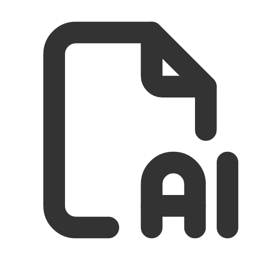 иконка file ai, file, файл, ai,