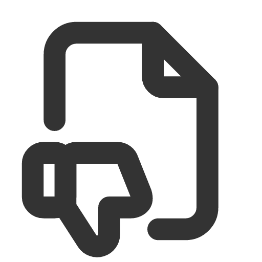 иконка file dislike, file, файл, dislike,