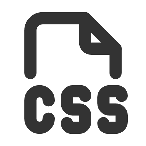 иконка file type css, file, файл, type, шрифт, css,