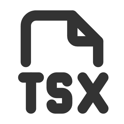 иконка file type tsx, file, файл, type, шрифт, tsx,