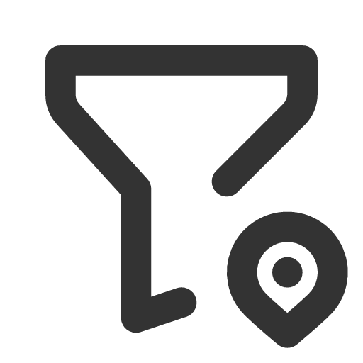 иконка filter pin, filter, pin, кнопка,