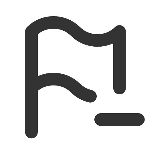 иконка flag minus, flag, флаг, minus, минус,