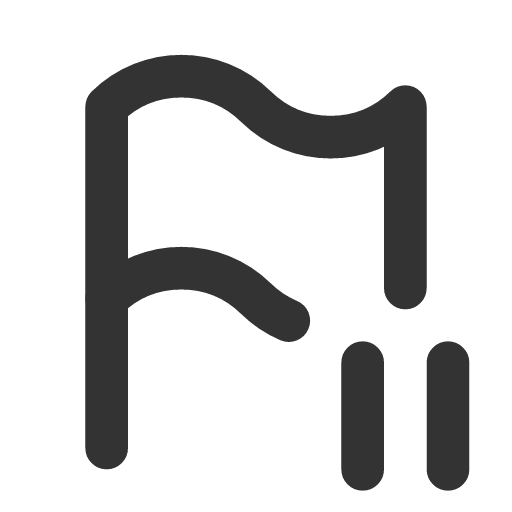 иконка flag pause, flag, флаг, pause, пауза,