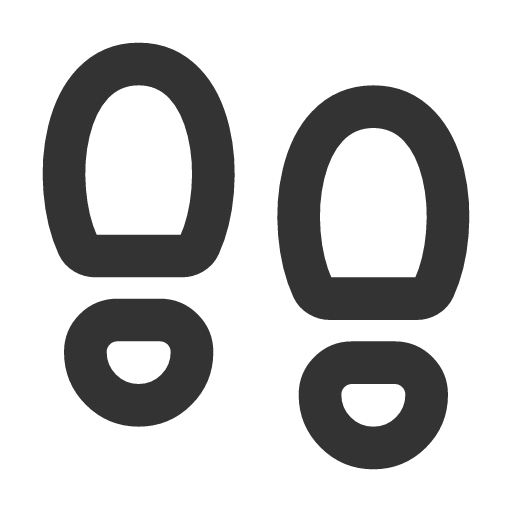 иконка footsteps,