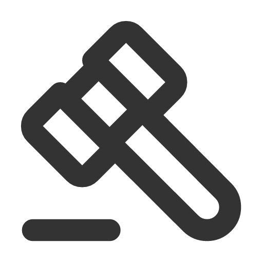 иконка gavel,