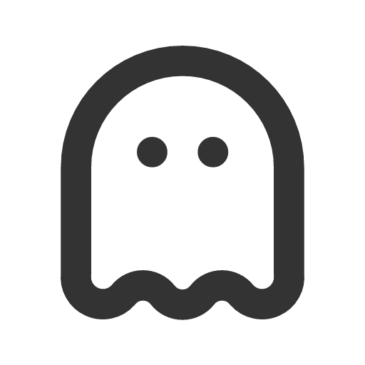 иконка ghost 3, ghost, приведение,