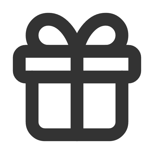 иконка gift, подарок,