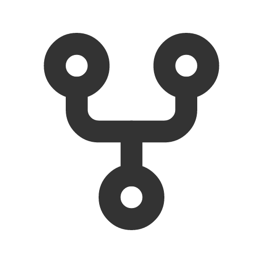 иконка git fork, git, fork, погрузчик,