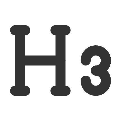 иконка h 3,