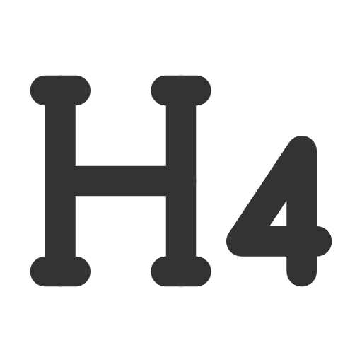 иконка h 4,