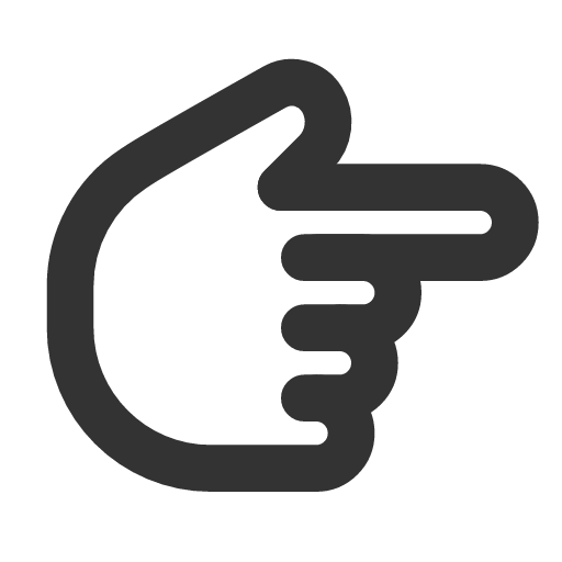 иконка hand finger right, hand, рука, finger, right, стрелка,