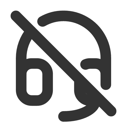 иконка headset off, headset, наушники, off,