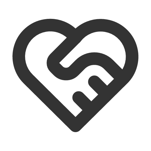иконка heart handshake, heart, сердце, handshake, рукопожатие,