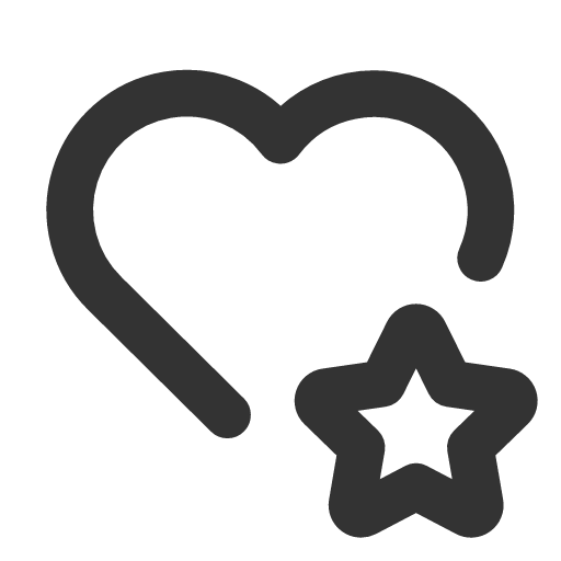 иконка heart star, heart, сердце, star, звезда,