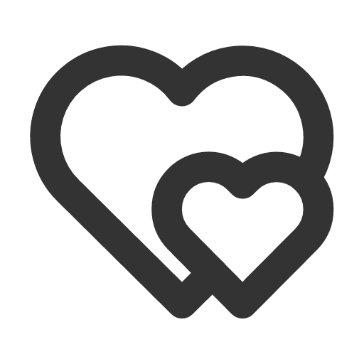 иконка hearts, сердце,