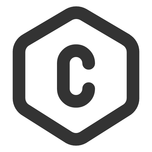 иконка hexagon letter c, hexagon, letter, почта,