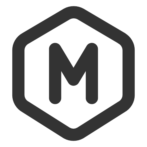 иконка hexagon letter m, hexagon, letter, почта,