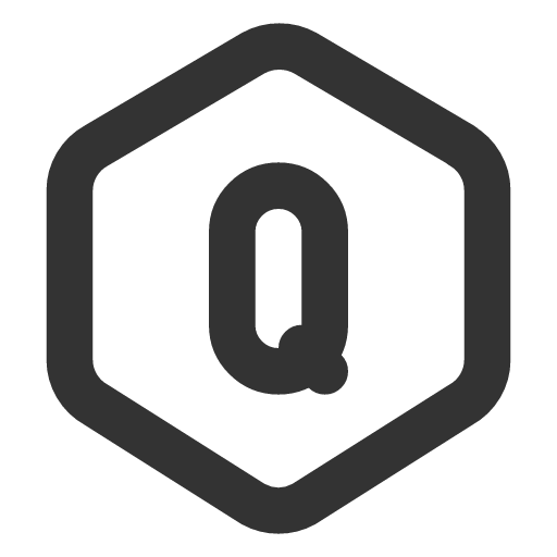 иконка hexagon letter q, hexagon, letter, почта,