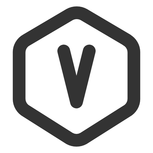 иконка hexagon letter v, hexagon, letter, почта,