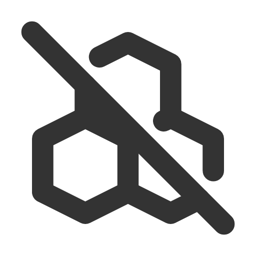 иконка hexagons off, hexagons, off,