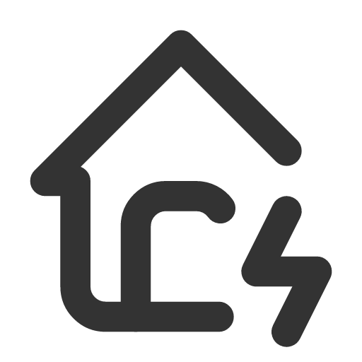иконка home bolt, home, дом, bolt, напряжение,