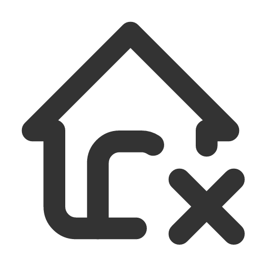 иконка home x, home, дом,