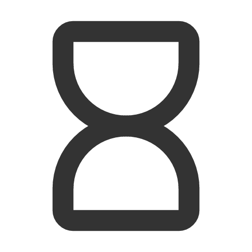иконка hourglass empty, hourglass, песочные часы, empty,