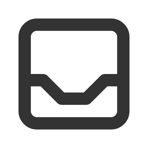 иконка inbox, почта,
