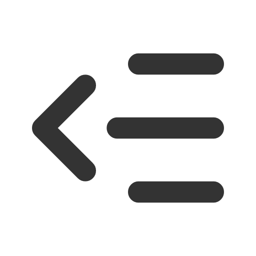 иконка indent decrease, indent, decrease,