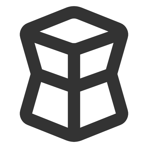 иконка irregular polyhedron, irregular, polyhedron,