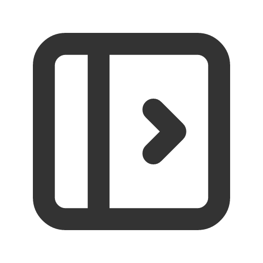 иконка layout sidebar left expand, layout, макет, sidebar, монитор, left, стрелка, expand,