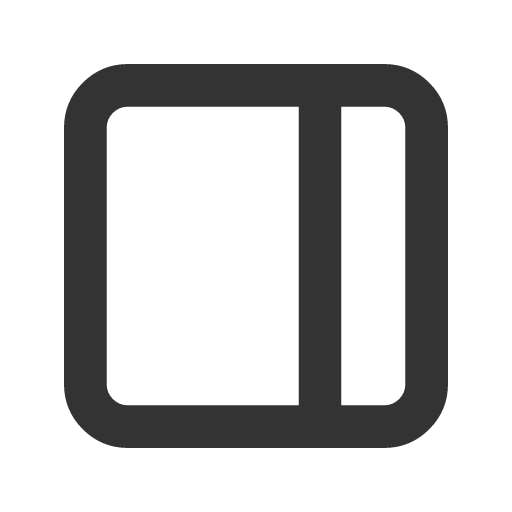 иконка layout sidebar right, layout, макет, sidebar, монитор, right, стрелка,