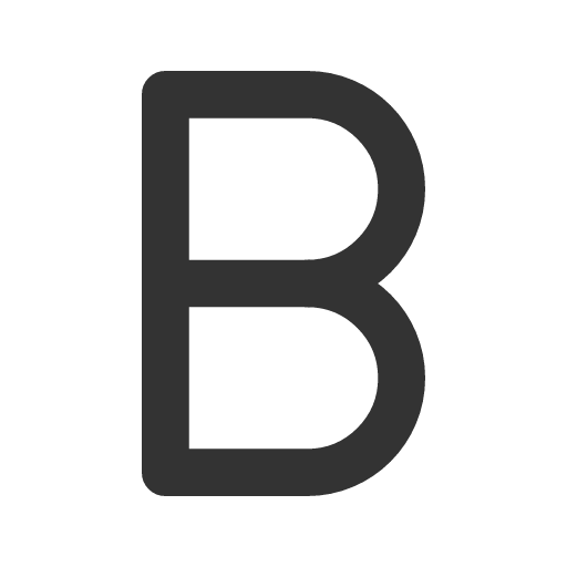 иконка letter b, letter, почта,