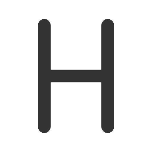 иконка letter h, letter, почта,