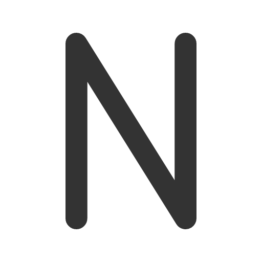 иконка letter n, letter, почта,
